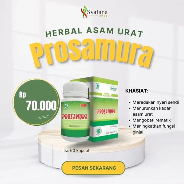 Prosamura obat herbal asam urat